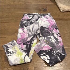 lululemon athletica Multicolor Abstract Leggings